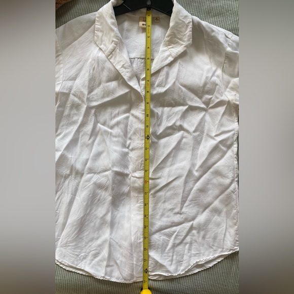 Hana Tajima X UNIQLO button down blouse XS - Picture 7 of 7